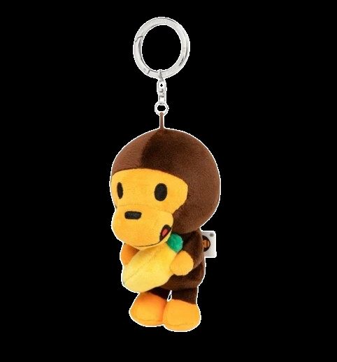 BABY MILO BANANA PLUSH DOLL KEYCHAIN 12CM